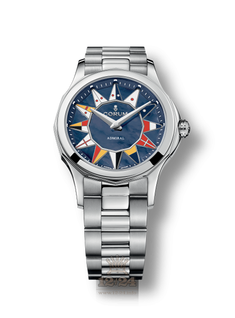 Corum Admiral Watch A400/03176 32 mm Stainless steel Case Dark blue Dial