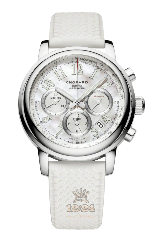 Chopard Classic Racing Watch 168511-3018 42 mm Stainless steel Case White Silver Dial