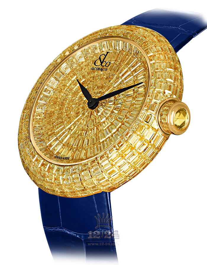 Jacob & Co High Jewelry Masterpieces Watch BQ532.50.BY.BY.A 44 mm Yellow gold Case