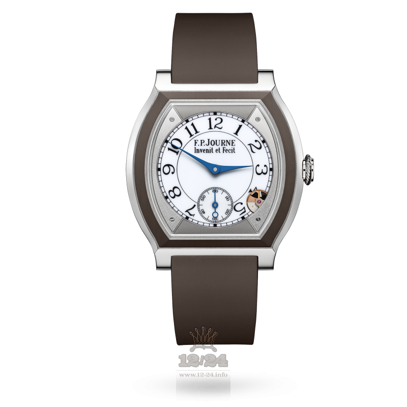 F.P.Journe Elegante Watch 40 mm titanium inserts 40 mm Titanium Case White Dial