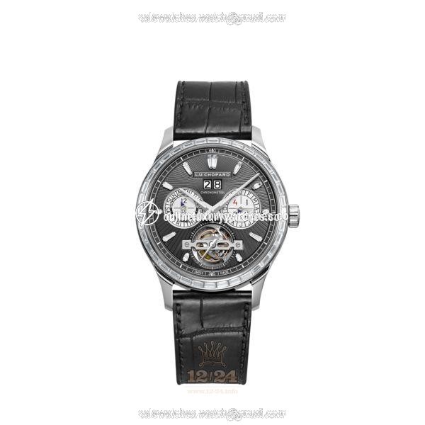 Chopard L.U.C Watch 171940-9002 43 mm Platinum Case Black Dial