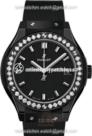 Hublot Classic Fusion Watch 581.CM.1171.RX.1104 33 mm Ceramics Case Black Dial
