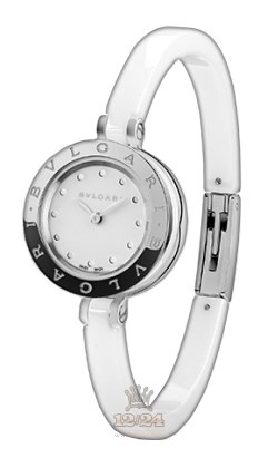 Bvlgari B.Zero1 Watch 102086 BZ23WSCC.M 23 mm Stainless steel Ceramics Case White Dial