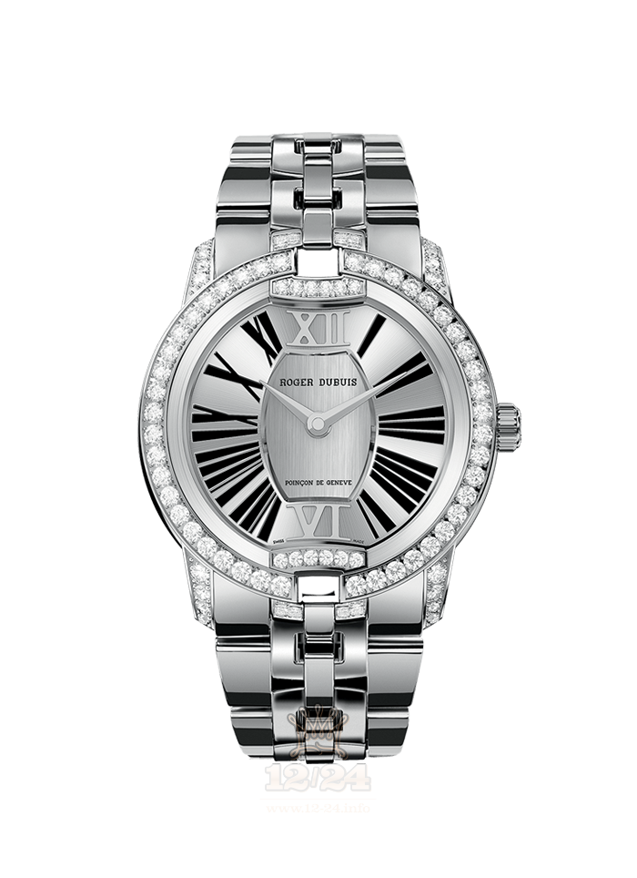 Roger Dubuis Velvet Watch RDDBVE0026 36 mm White gold Case Silver Dial