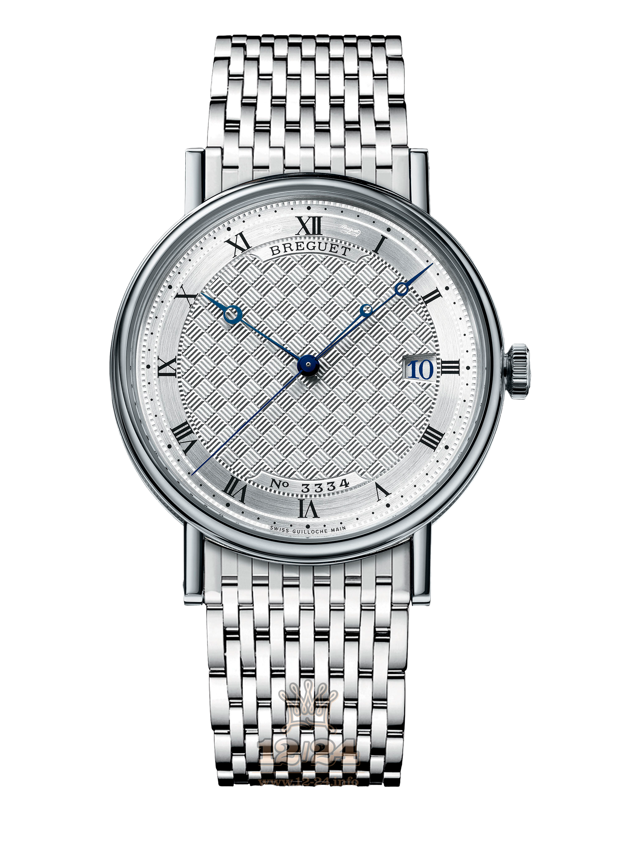 Breguet Classique Watch 5177BB/12/BV0 38 mm White gold Case Silver Dial