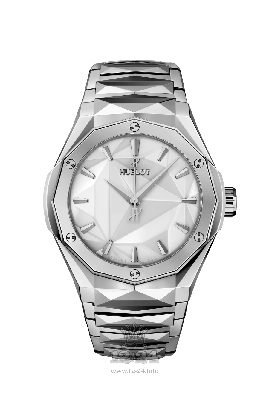 Hublot Classic Fusion Watch 550.NS.2200.NS.ORL22 40 mm Titanium Case White Dial