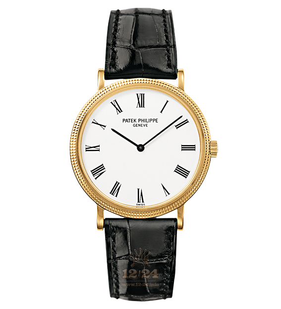 Patek Philippe Calatrava Watch 5120J-001 35 mm Yellow gold Case White Dial