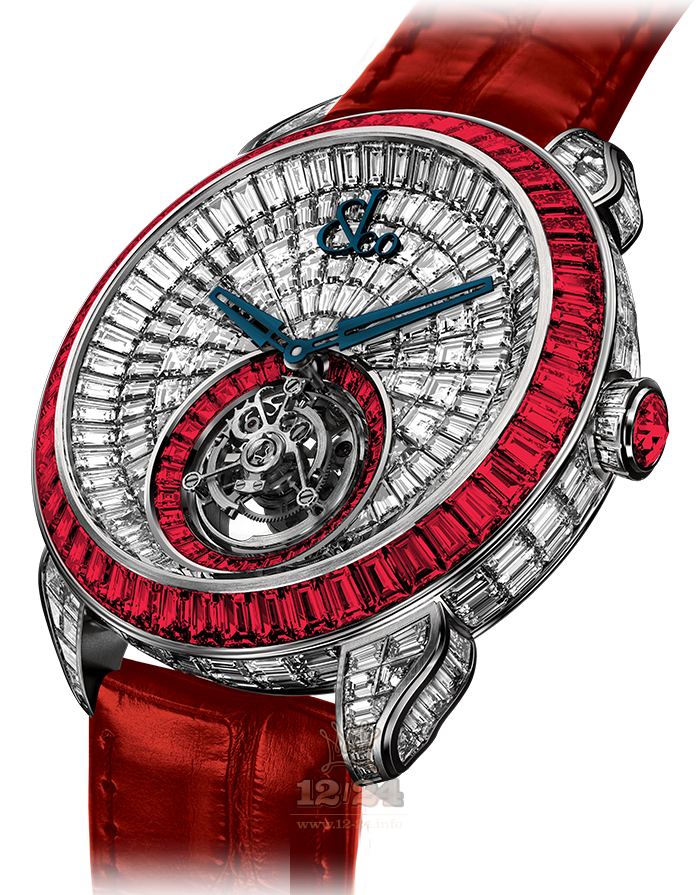 Jacob & Co High Jewelry Masterpieces Watch PO820.30.BD.LR.A 47 mm White gold Case
