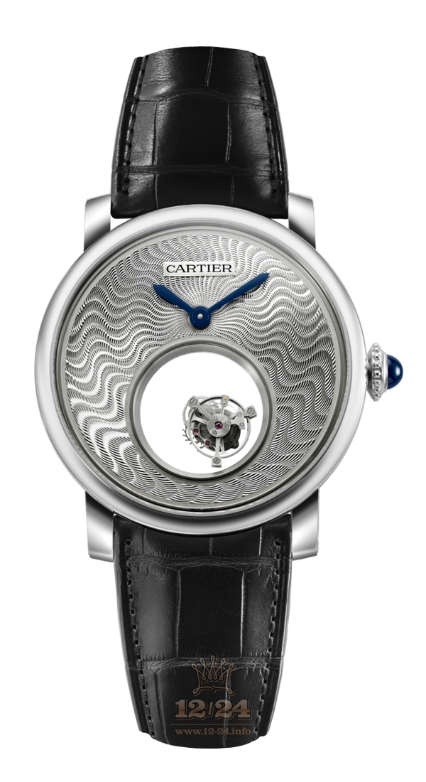 Cartier Rotonde de Cartier Watch CRWHRO0019 45 mm Platinum Case Gray Dial
