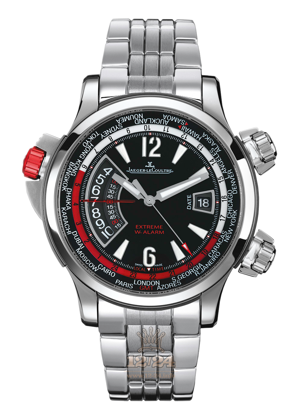 Jaeger-LeCoultre Master Extreme Watch 1778170 46 mm Stainless steel Titanium Case Black Dial
