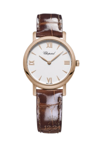 Chopard Classic Watch 127387-5201 28 mm Pink gold Case White Dial