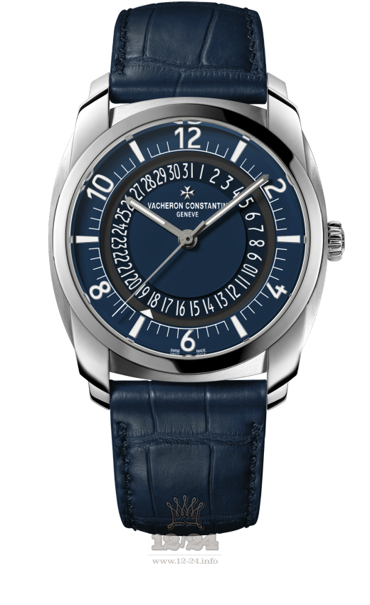 Vacheron Constantin Quai De L Ile Watch 4500S/000A-B364 41 mm Stainless steel Case Dark blue Dial