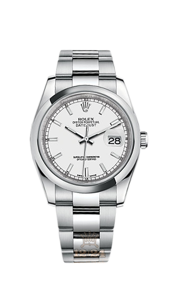 Rolex Datejust Watch 116200-0058 36 mm Stainless steel Case White Dial