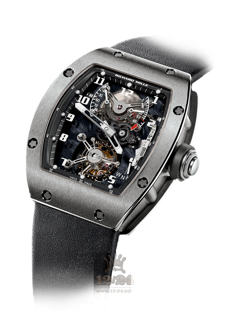 Richard Mille Men's Collection Watch RM 002-v2 All Gray 45 mm Titanium Case