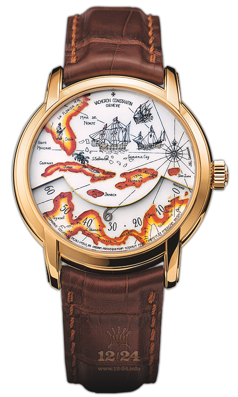 Vacheron Constantin Metiers d Art Watch 47070/000J-9085 40 mm Yellow gold Case Painted Dial