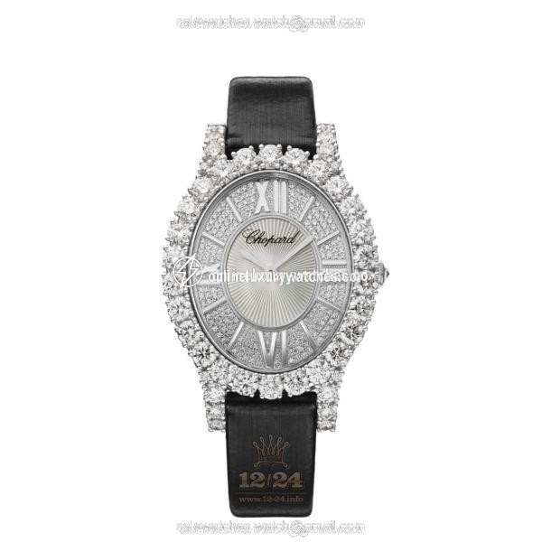 Chopard L Heure du Diamant Watch 139383-1201 40 mm White gold Case Silver Dial