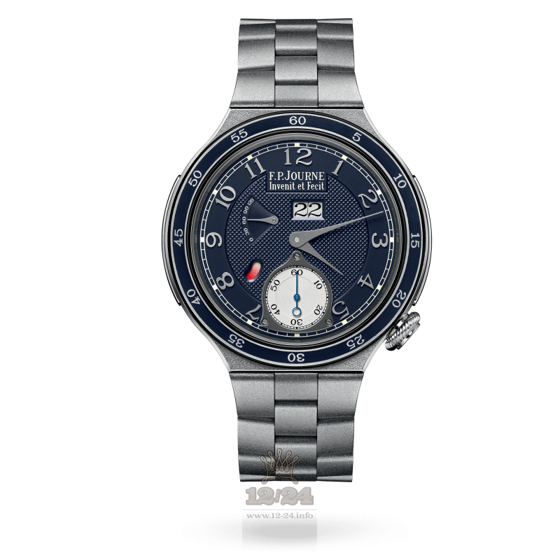 F.P.Journe Linesport Watch automatique reserve pl 44 mm Platinum Case Dark blue Dial