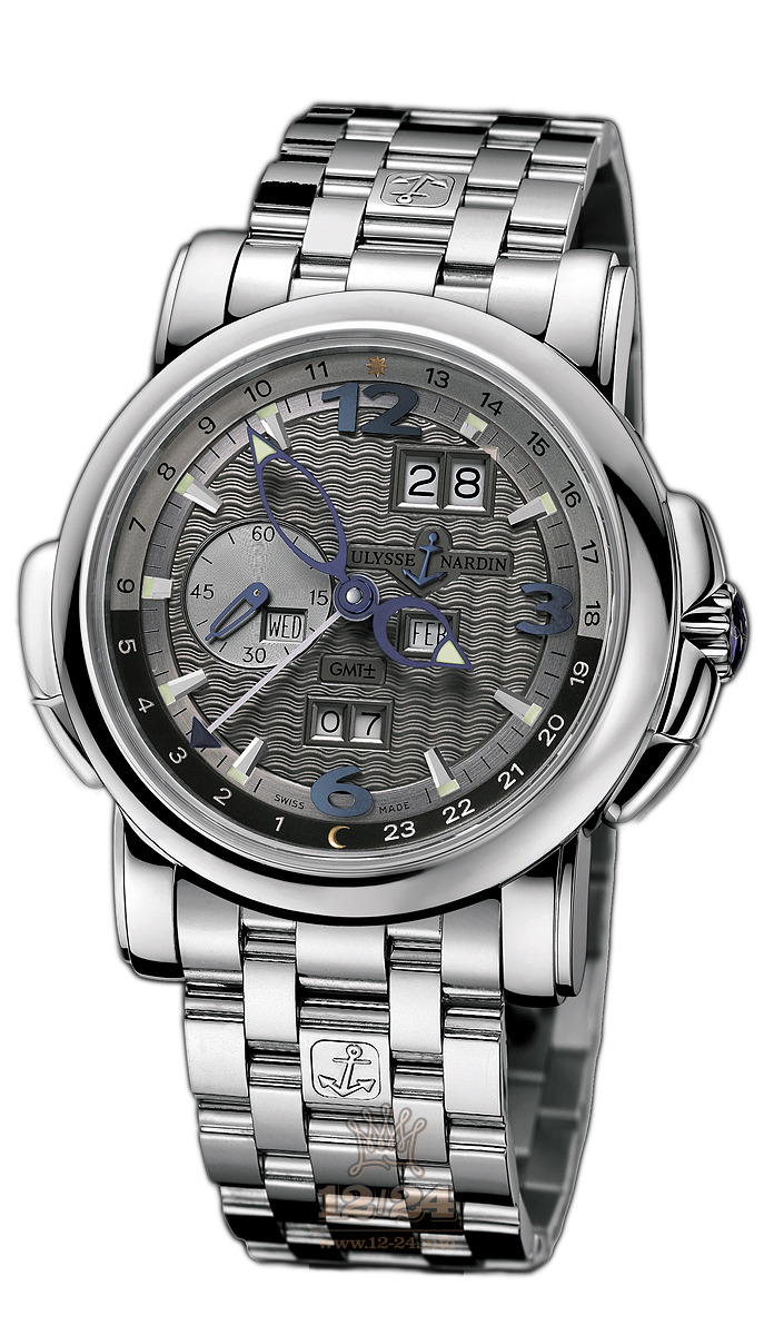 Ulysse Nardin Classic Watch 320-60-8/69 42 mm White gold Case Green Dial