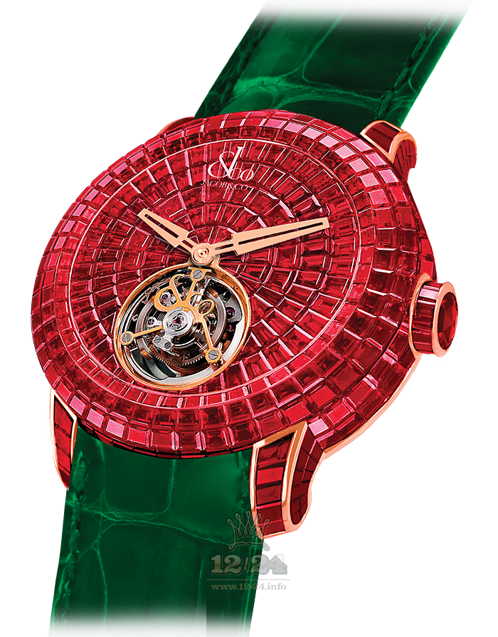 Jacob & Co High Jewelry Masterpieces Watch CV201.40.BR.BR.A 47 mm Pink gold Case