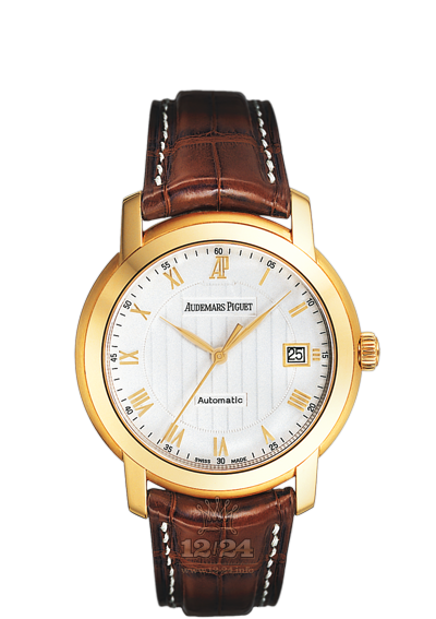 Audemars Piguet Jules Audemars Watch 15120OR.OO.A088CR.01 39 mm Yellow gold Case White Dial