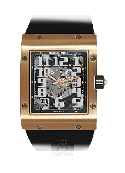 Richard Mille Men's Collection Watch RM 016 RG 50 mm Pink gold Case