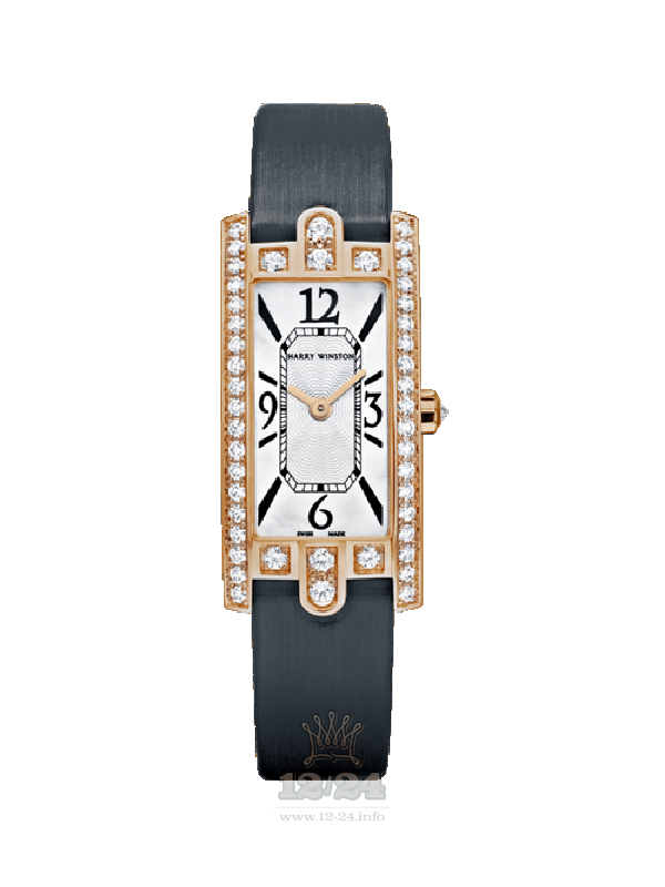 Harry Winston The Avenue Collection Watch AVCQHM16RR017 32 mm Pink gold Case White Dial