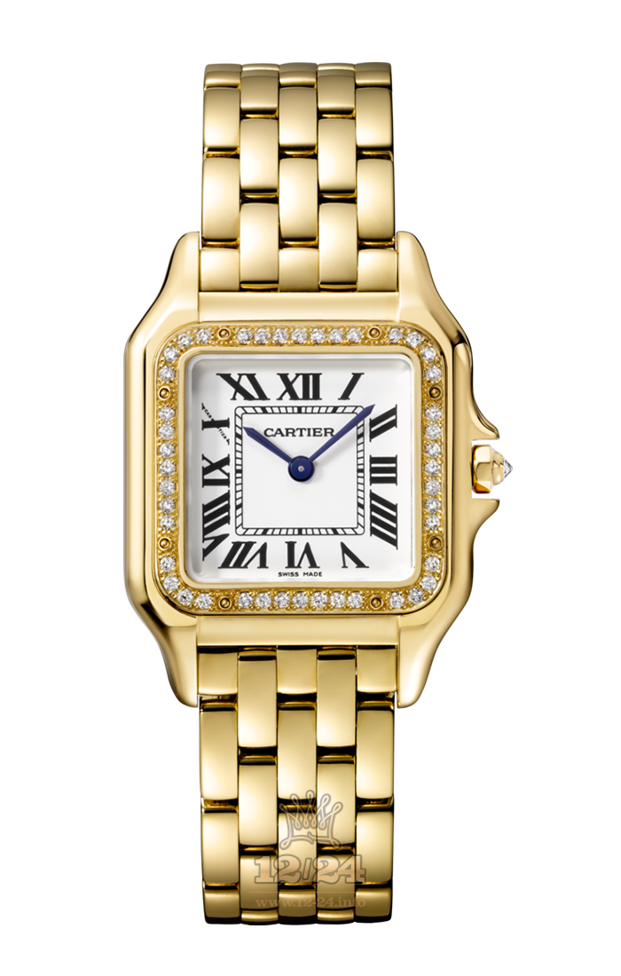 Cartier Panthere de Cartier Watch CPDC-MM-YG-01 Yellow gold Case White Dial