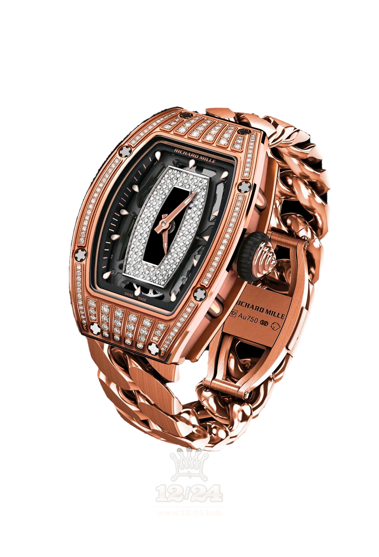 Richard Mille Women's Collection Watch RM 07-01 Gold 46 mm Red gold Case