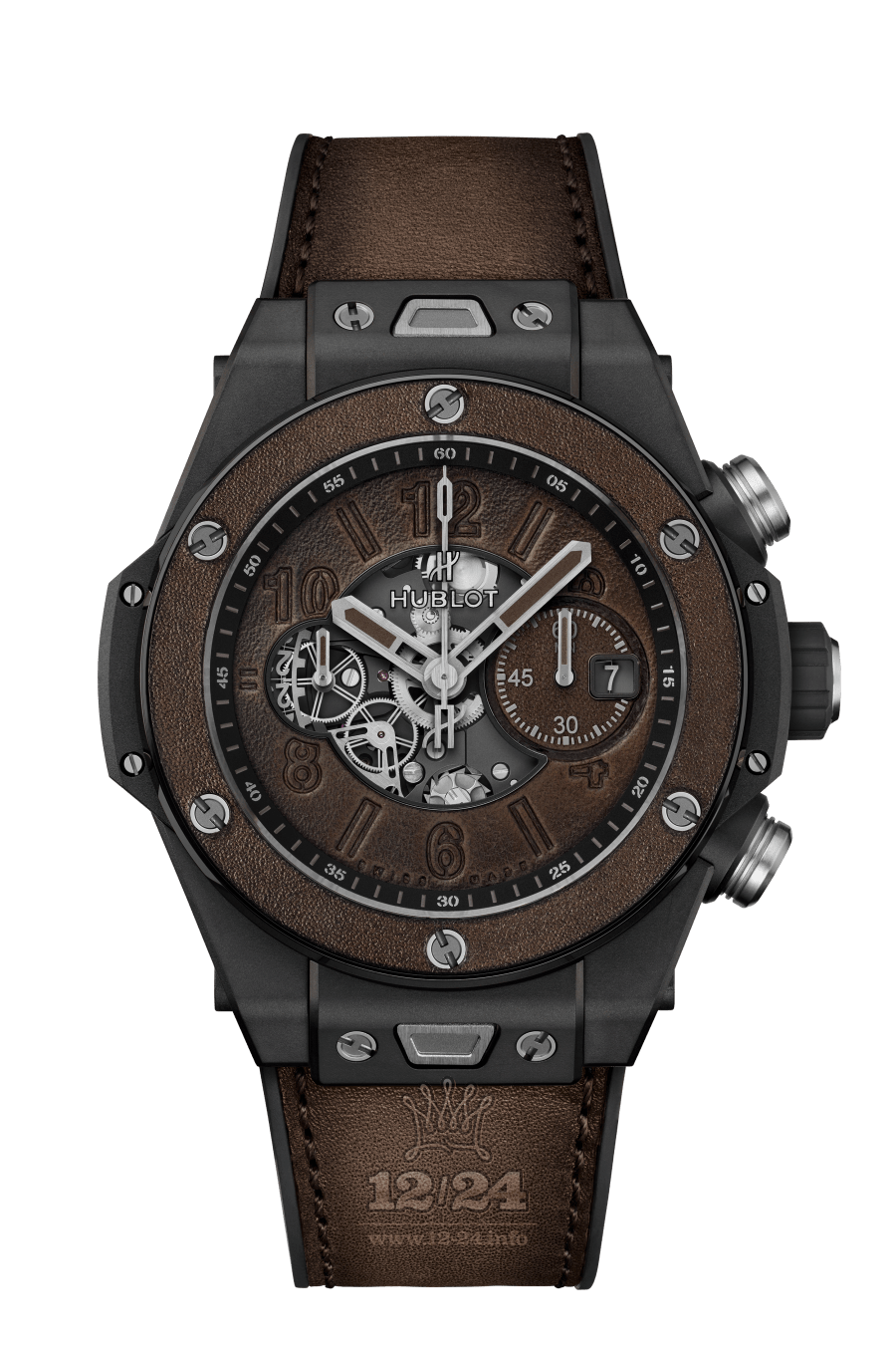 Hublot Big Bang Watch 411.CI.0500.VR.BER20 45 mm Ceramics Case Brown (chocolate) Dial