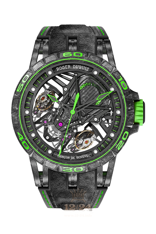 Roger Dubuis Excalibur Watch RDDBEX0653 45 mm Carbon Case