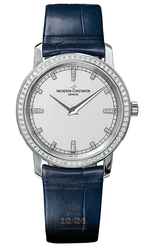 Vacheron Constantin Traditionnelle Watch 25558/000G-9405 30 mm White gold Case White Dial