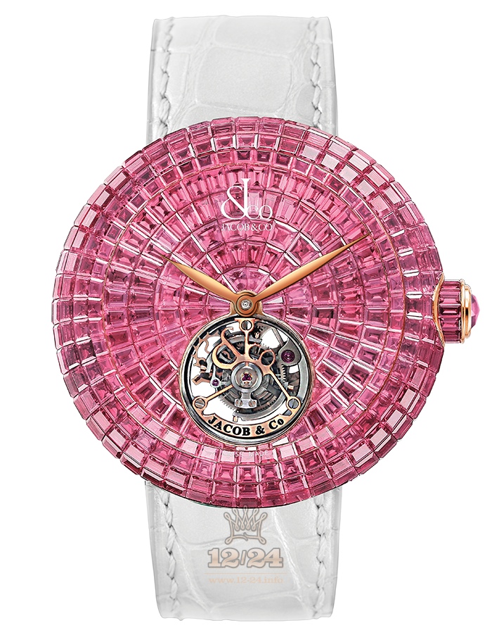 Jacob & Co High Jewelry Masterpieces Watch BT543.40.BP.BP.A 47 mm Pink gold Case