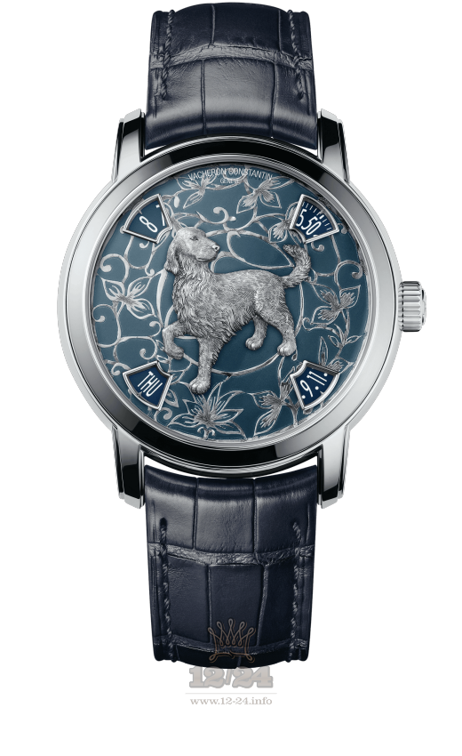 Vacheron Constantin Metiers d Art Watch 86073/000P-B257 40 mm Platinum Case Dark blue Dial
