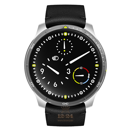Ressence Type 5 Watch TYPE 5B Black 46 mm Titanium Case Black Dial