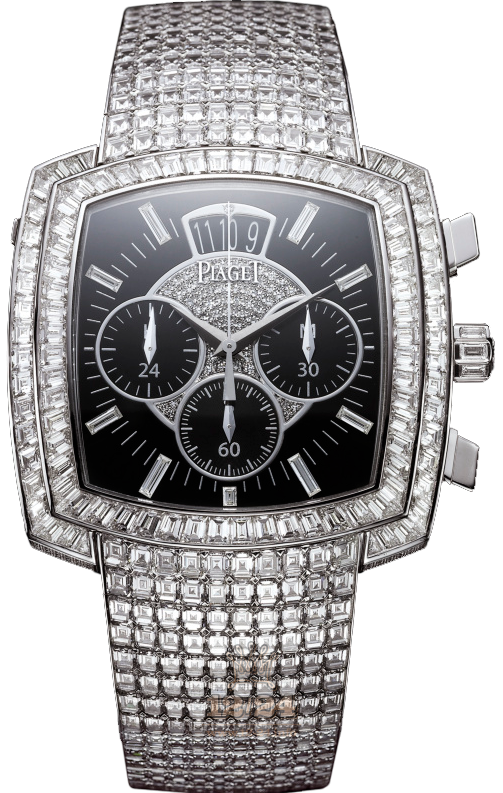 Piaget Limelight Watch G0A33145 44 mm White gold Case Black Dial