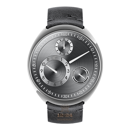 Ressence Type 1 Watch Type 1RS Ruthenium/Silver 42 mm Titanium Case Black Silver Dial