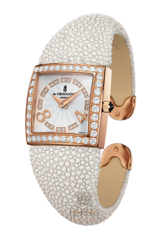 de Grisogono Piccolina Watch P-S01/M Pink gold Case Silver Dial