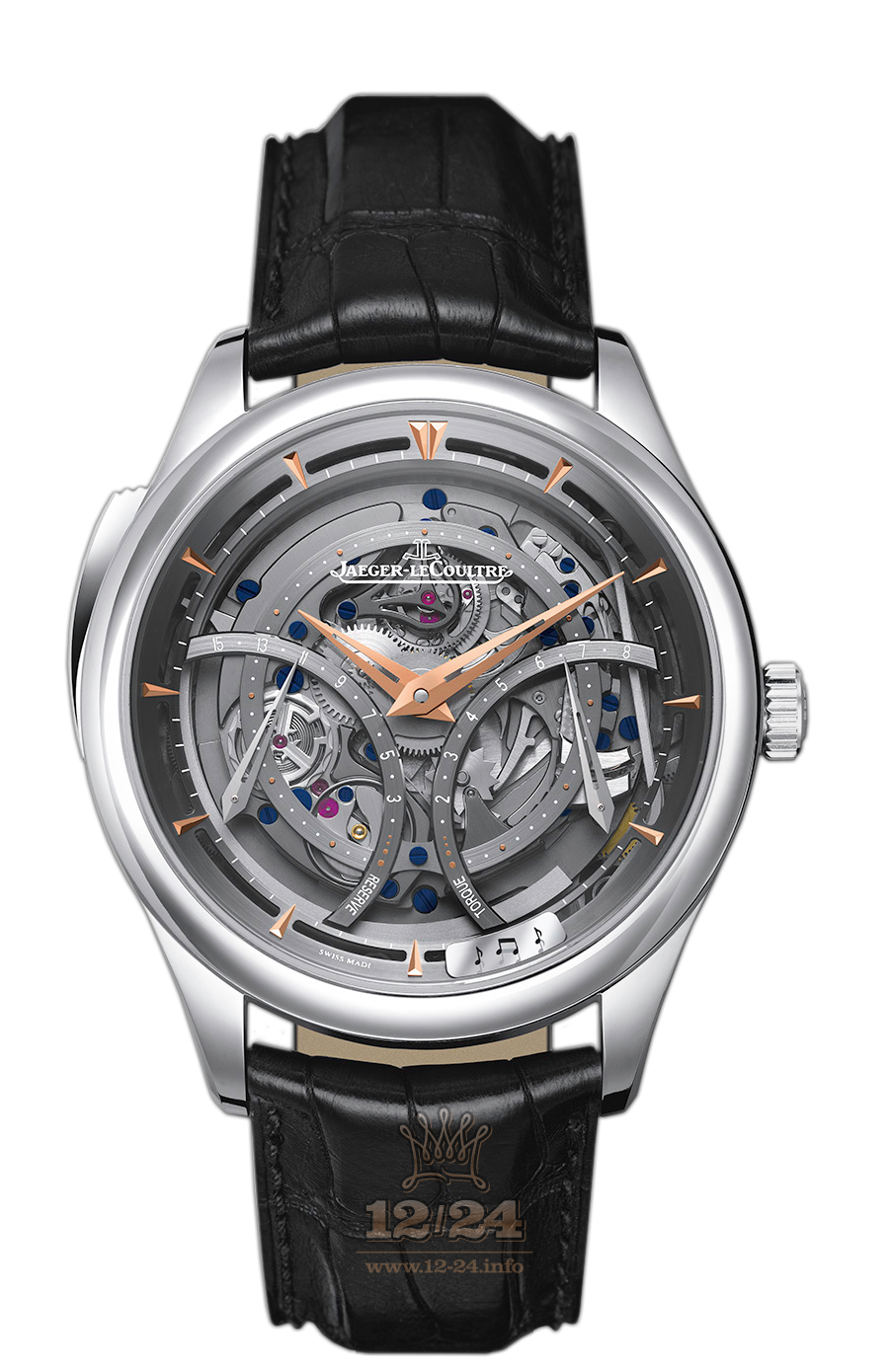 Jaeger-LeCoultre Master Watch 501T450 44 mm Titanium Case Gray Dial