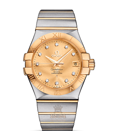 Omega Constellation Watch 123.20.35.20.58.001 35 mm Steel / Yellow gold Case