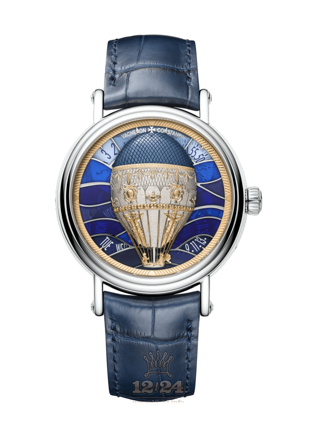 Vacheron Constantin Metiers d Art Watch 7610U/000G-B245 40 mm White gold Case Dark blue Dial