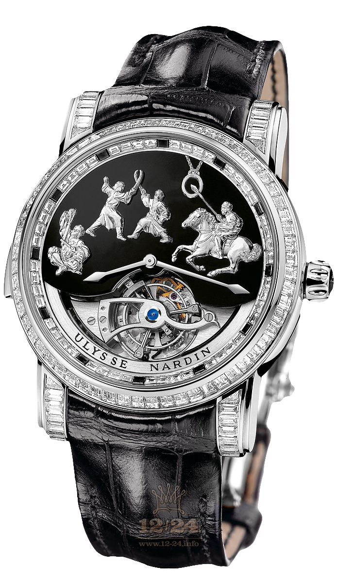 Ulysse Nardin Classic Watch 789-81 42 mm White gold Case Painted Dial