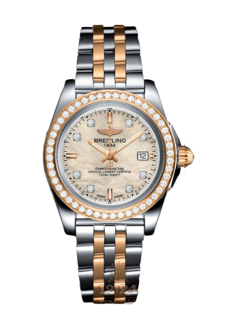 Breitling Galactic Watch C7133053|A803|792C 32 mm Stainless steel Pink gold Case