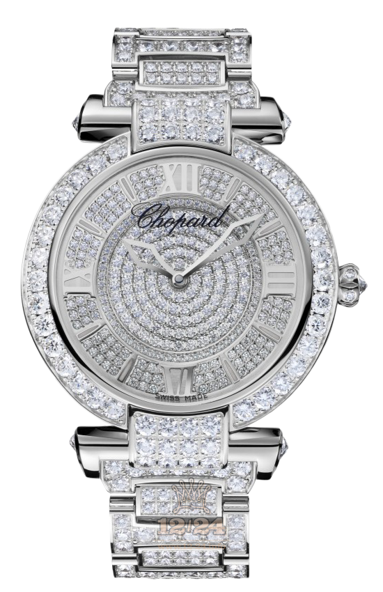 Chopard Imperiale Watch 384239-1002 40 mm White gold Case Silver Dial