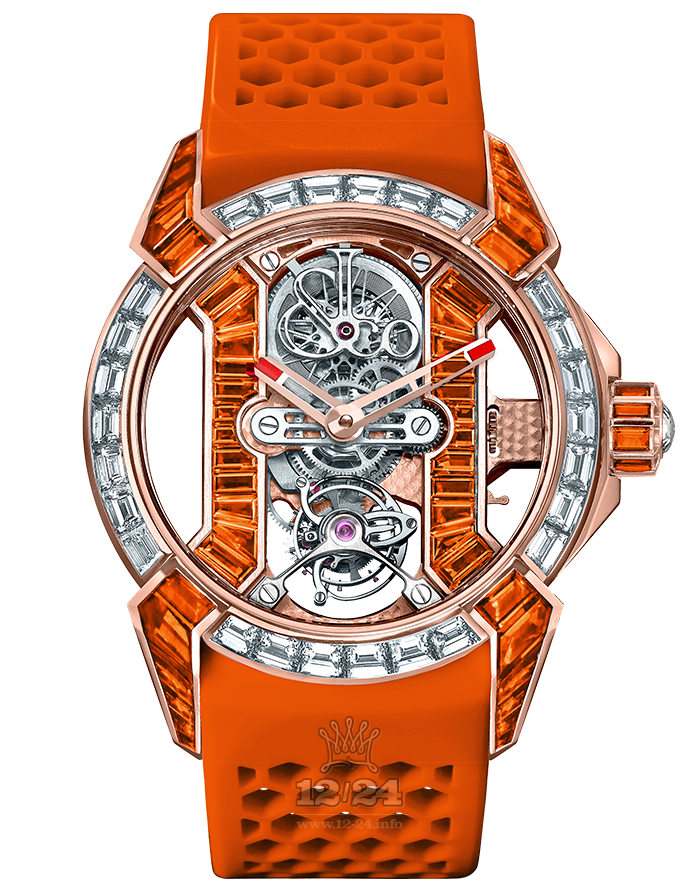 Jacob & Co High Jewelry Masterpieces Watch EX500.40.BD.BO.A 44 mm Pink gold Case