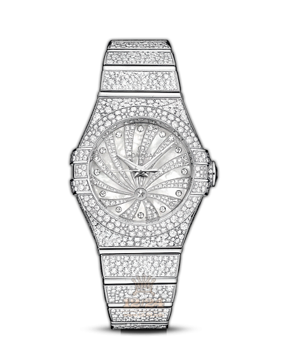 Omega Constellation Watch 123.55.31.20.55.007 31 mm White gold Case White Dial