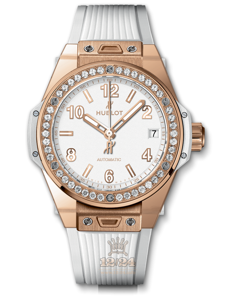 Hublot Big Bang Watch 465.OE.2080.RW.1204 Pink gold Case White Dial