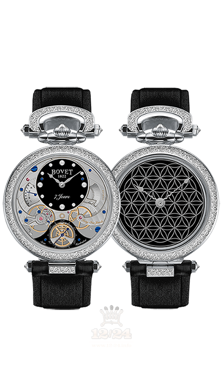Bovet Fleurier Watch AI39504-C12346 39 mm White gold Case Black Dial