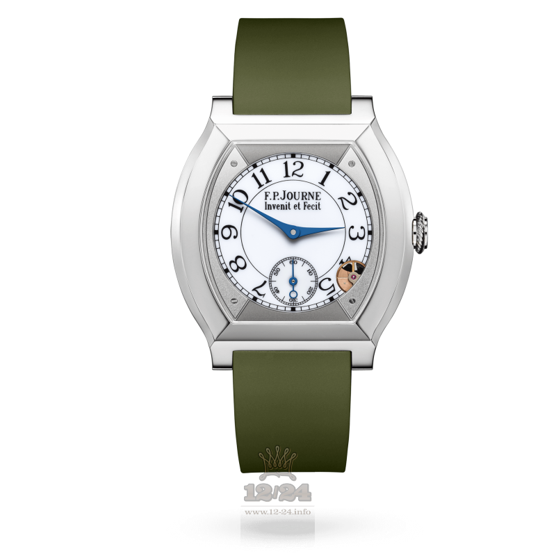 F.P.Journe Elegante Watch 40 mm titanium 40 mm Titanium Case White Dial