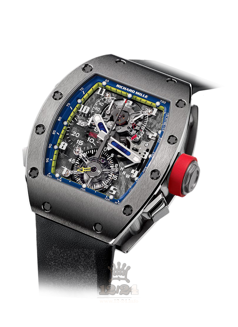 Richard Mille Men's Collection Watch RM 008-v2 FM 48 mm Titanium Case
