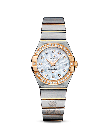 Omega Constellation Watch 123.25.27.60.55.003 27 mm Steel / Yellow gold Case White Dial